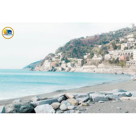 Bilocale Voltri Mare 4 Posti 아파트