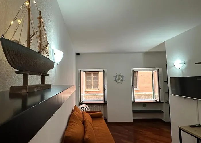 Bilocale Voltri Mare 4 Posti 아파트